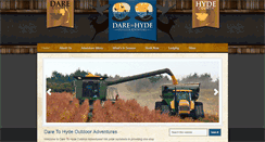 Desktop Screenshot of daretohyde.com
